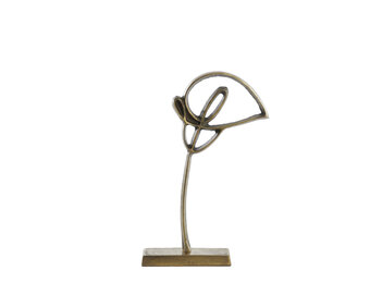 Light & Living - Ornament CALLA - 19x8x38cm - Brons