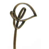 Light & Living - Ornament CALLA - 19x8x38cm - Brons