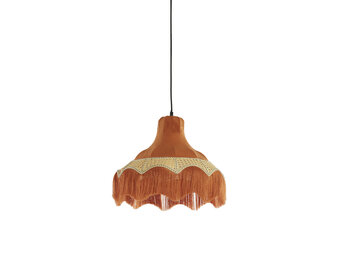 Light & Living - Hanglamp MIZIA - Ø40x35.5cm - Oranje