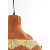 Light & Living - Hanglamp MIZIA - Ø40x35.5cm - Oranje