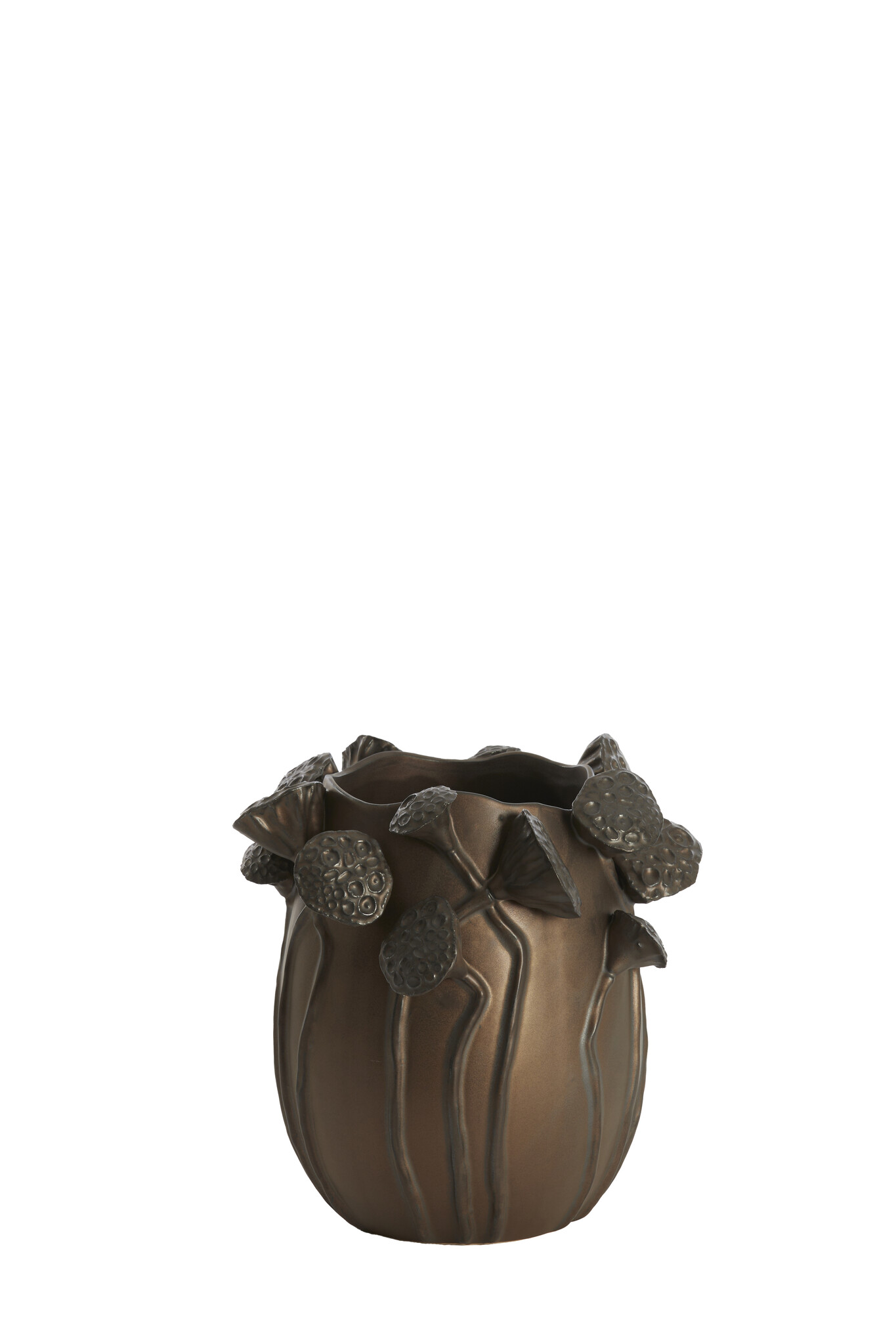 Light & Living - Vaas LAVCI - 26.5x25.5x26.5cm - Bruin