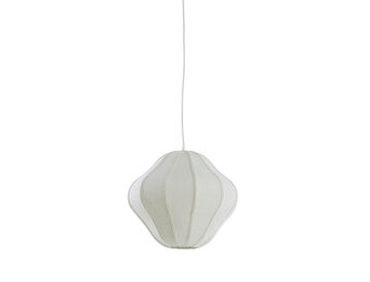 Light & Living - Hanglamp SUKAU - Ø38.5x32cm - Wit