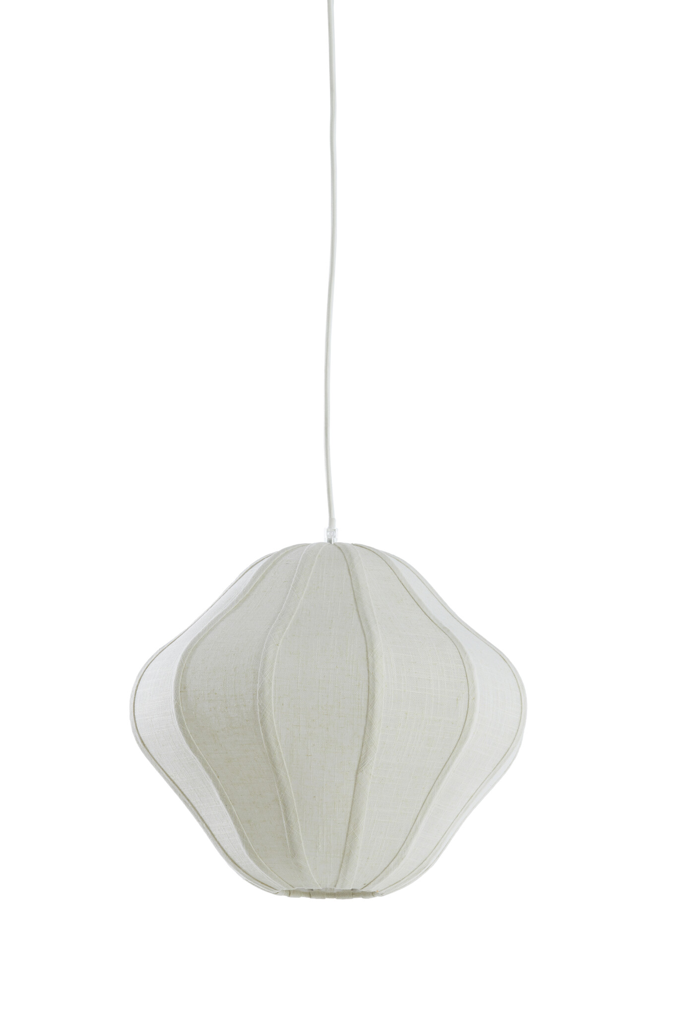 Light & Living - Hanglamp SUKAU - Ø38.5x32cm - Wit