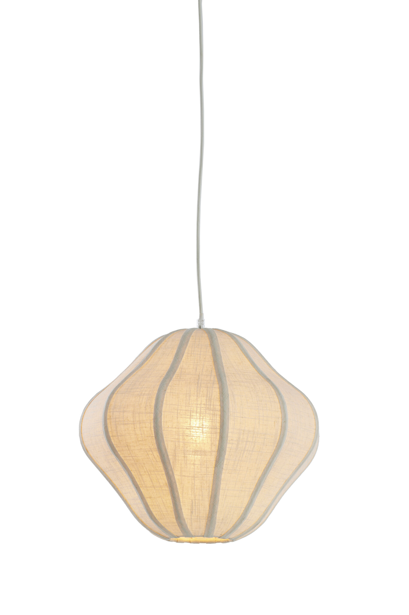 Light & Living - Hanglamp SUKAU - Ø38.5x32cm - Wit