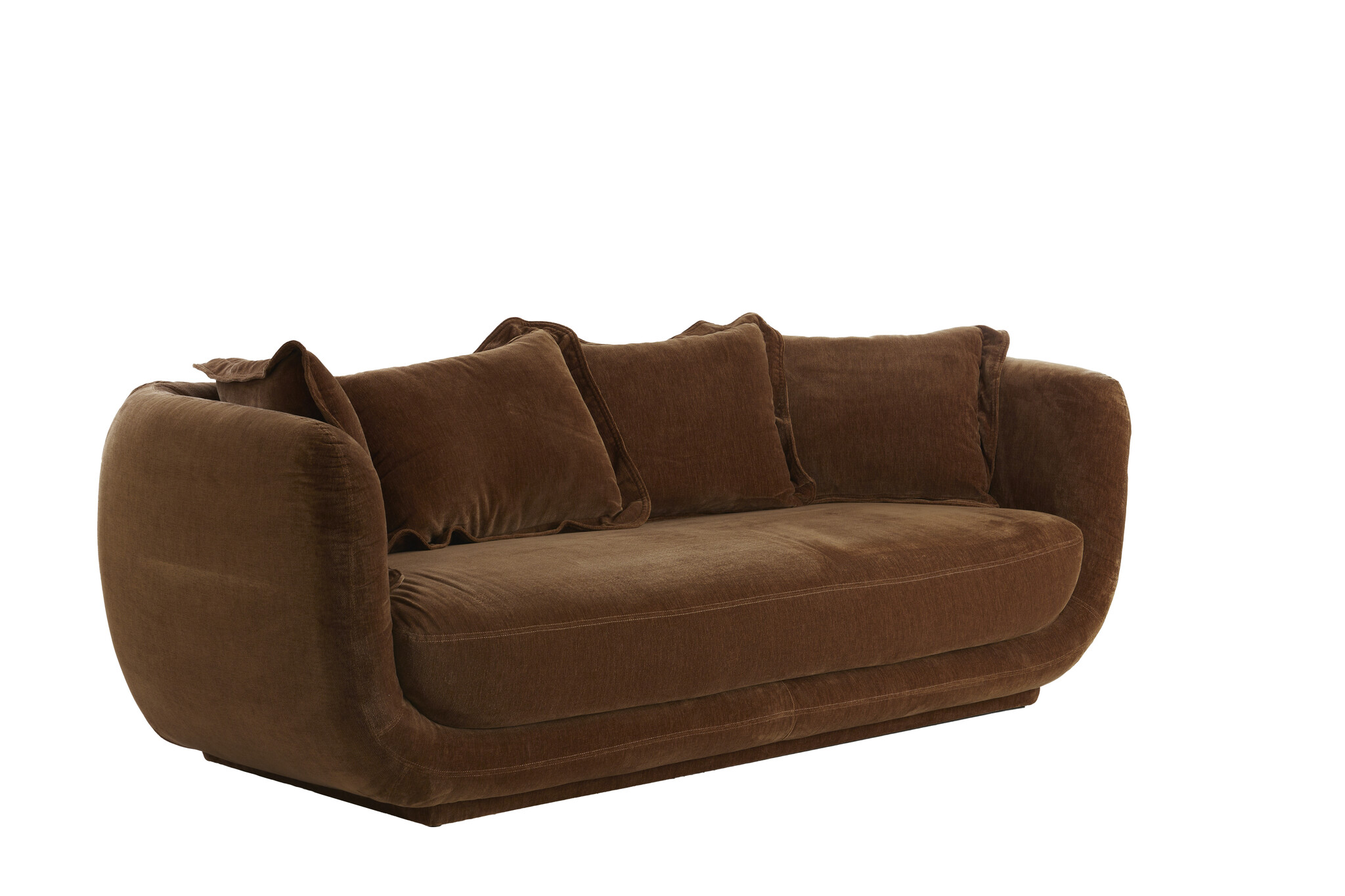 Light & Living - Bank BRAILA - 236x105x80cm -Bruin