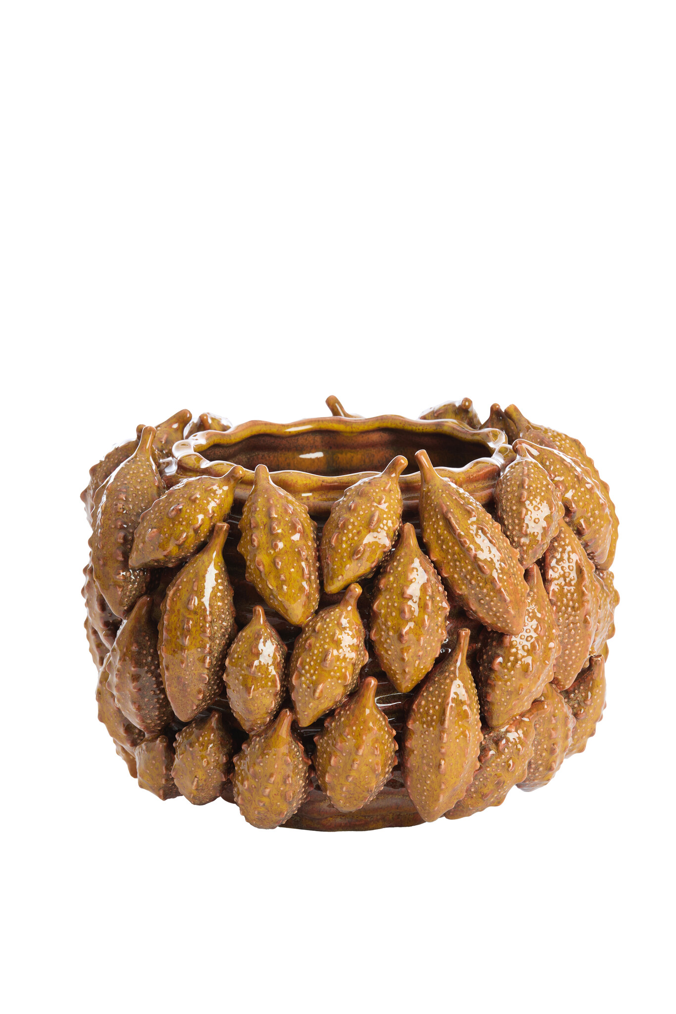 Light & Living - Vaas PALATIK - 31x30.5x21.5cm - Bruin