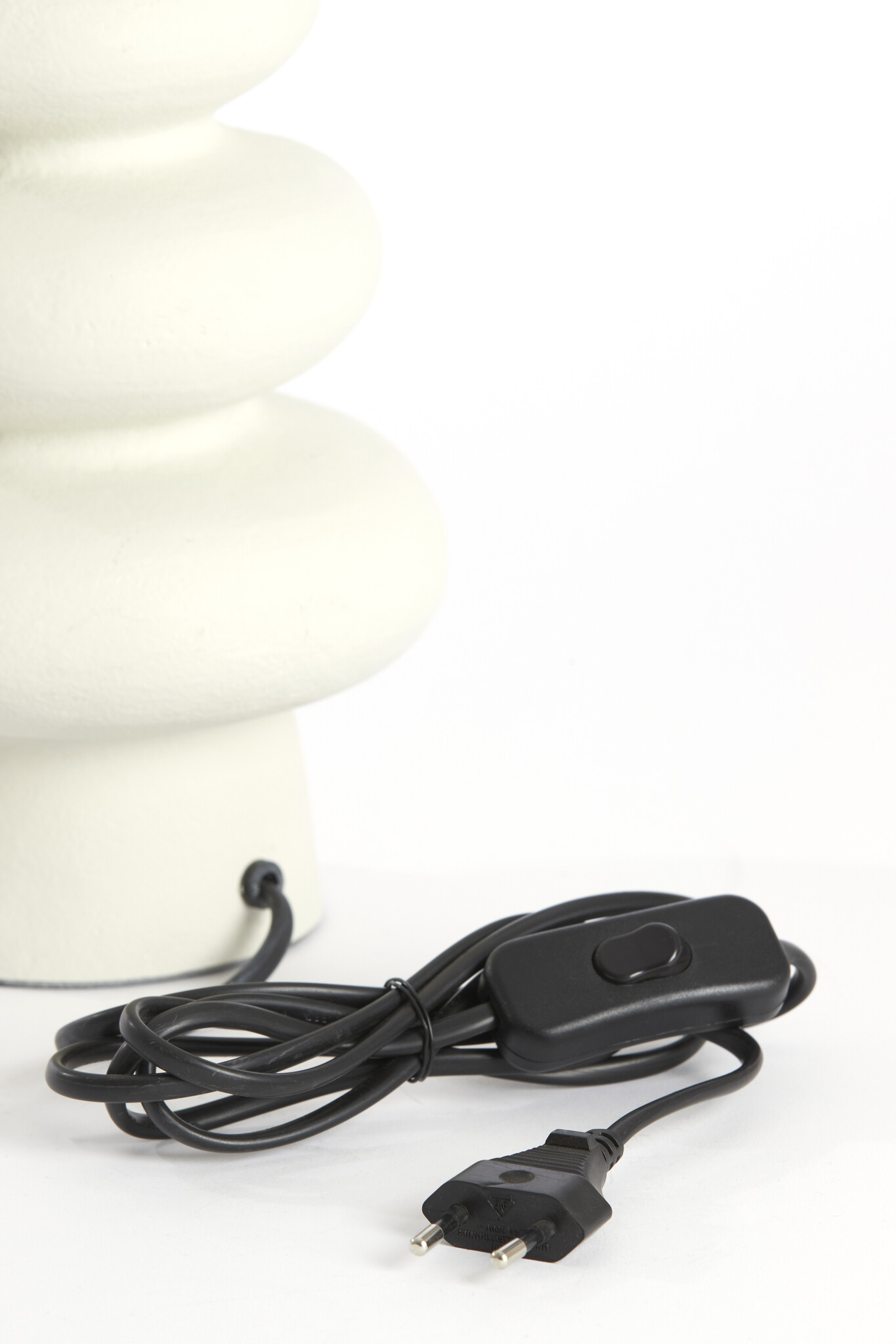 Light & Living - Lampvoet OLONA - Ø16x27cm - Wit