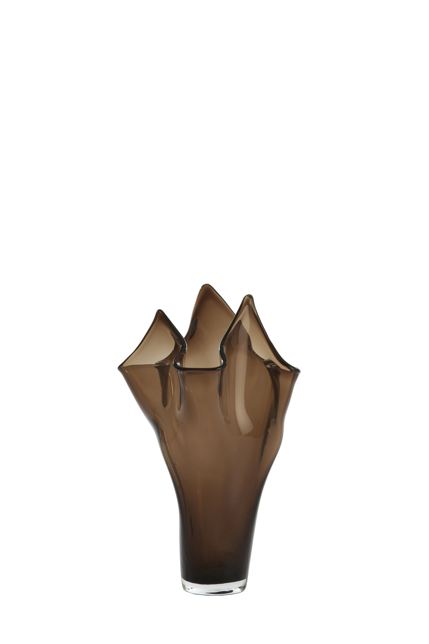 Light & Living - Vaas AIORA - Ø22x40cm - Bruin