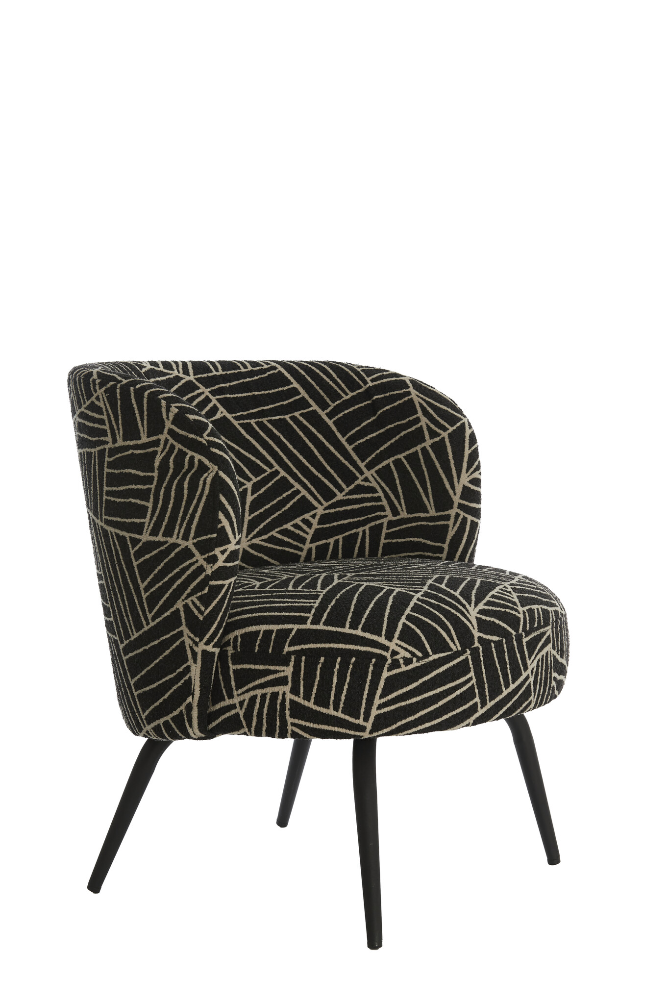 Light & Living - Stoel DIEYDA - 68x67x72cm - Zwart