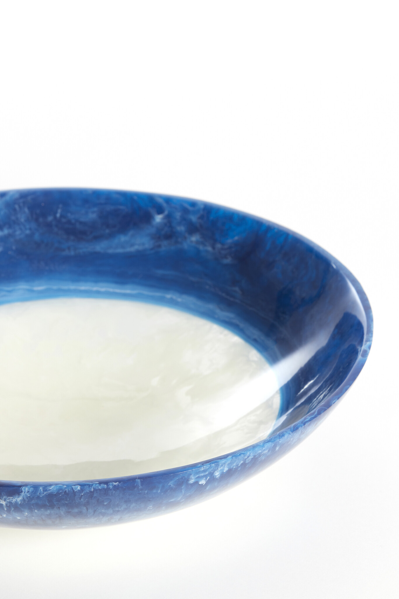 Light & Living - Schaal BINANGA - Ø34x7.5cm - Blauw