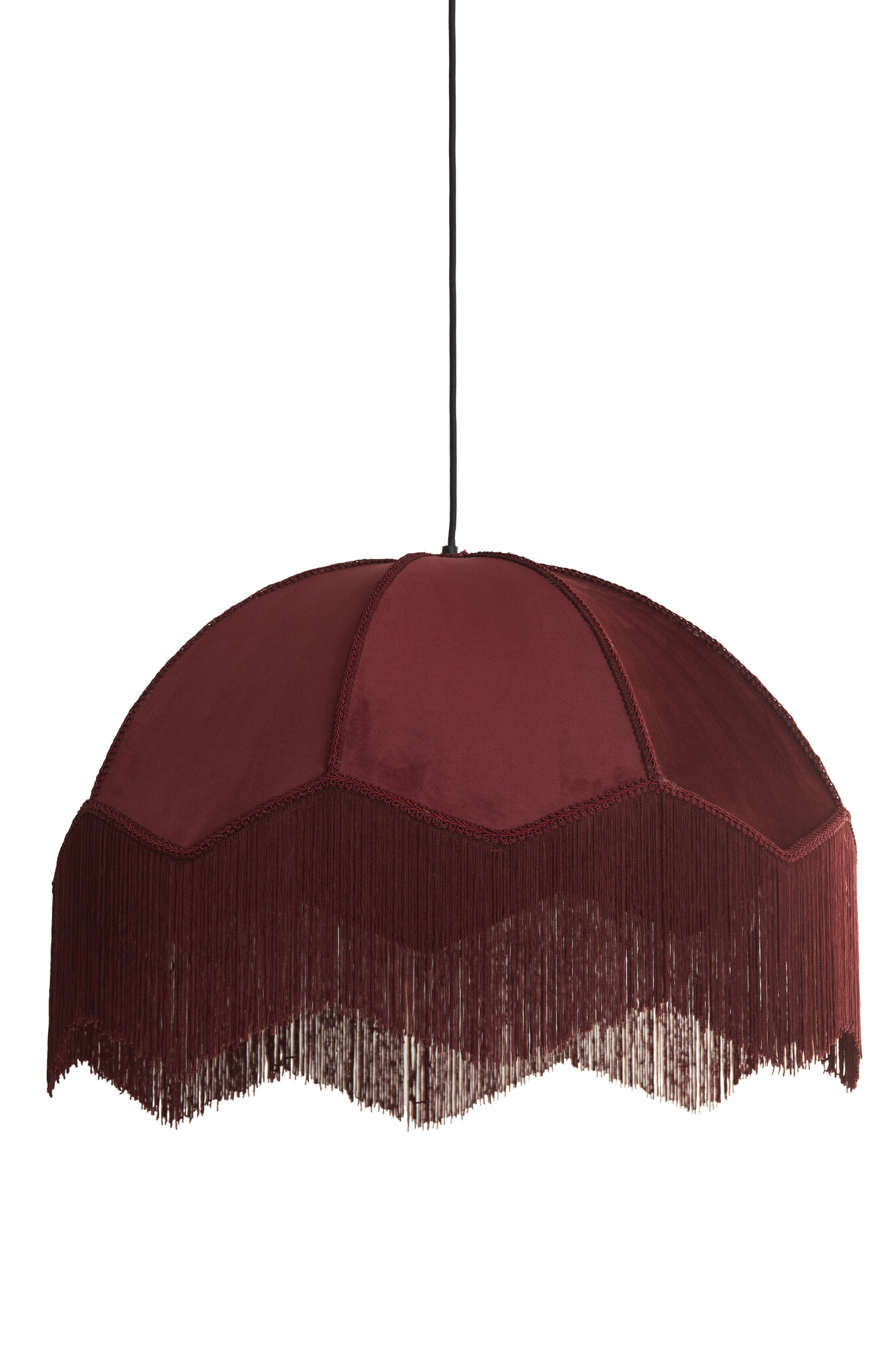 Light & Living - Hanglamp MALACIA - Ø50x38cm - Rood