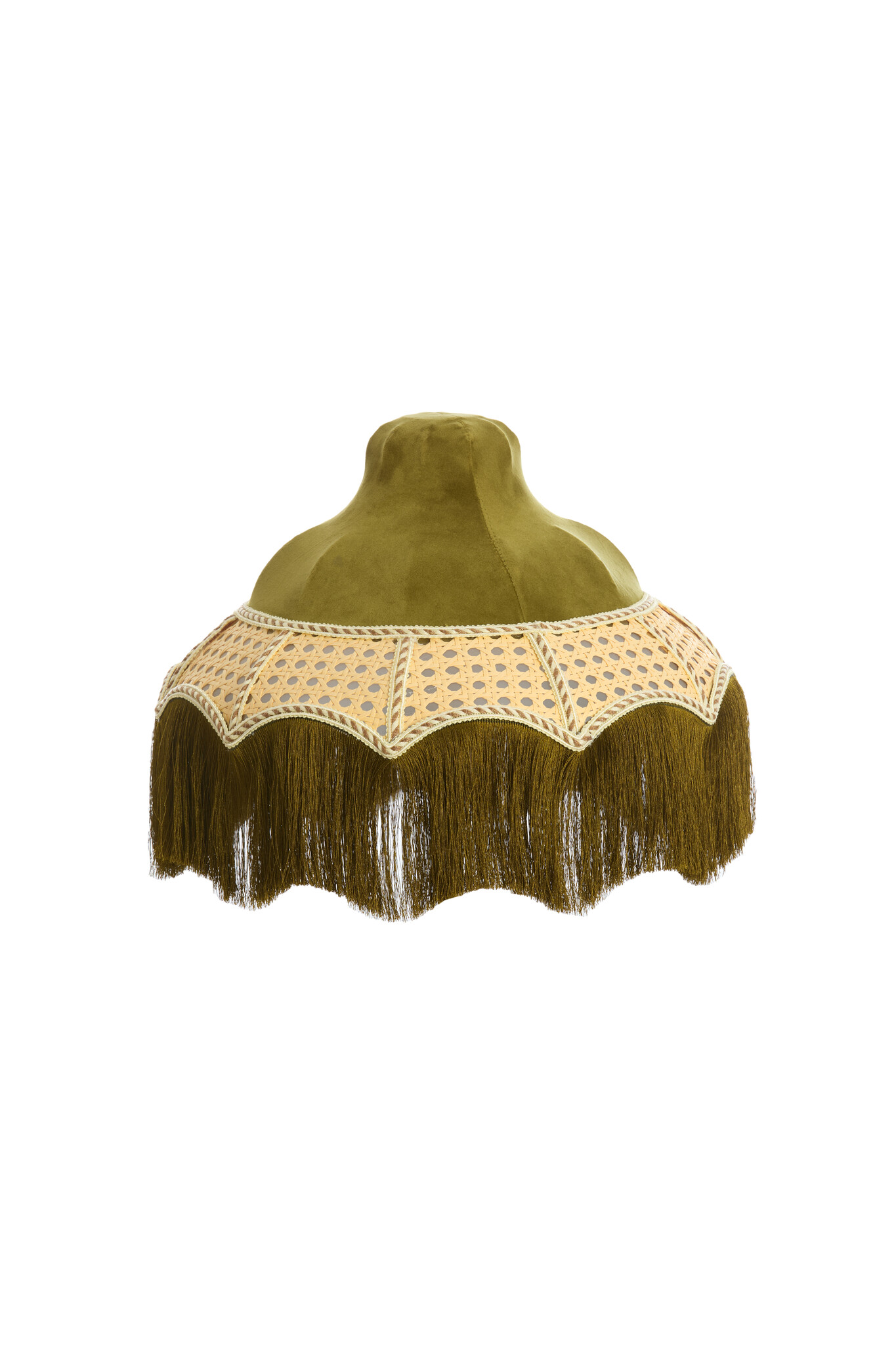 Light & Living - Lampenkap MIZIA - Ø35x28cm - Groen