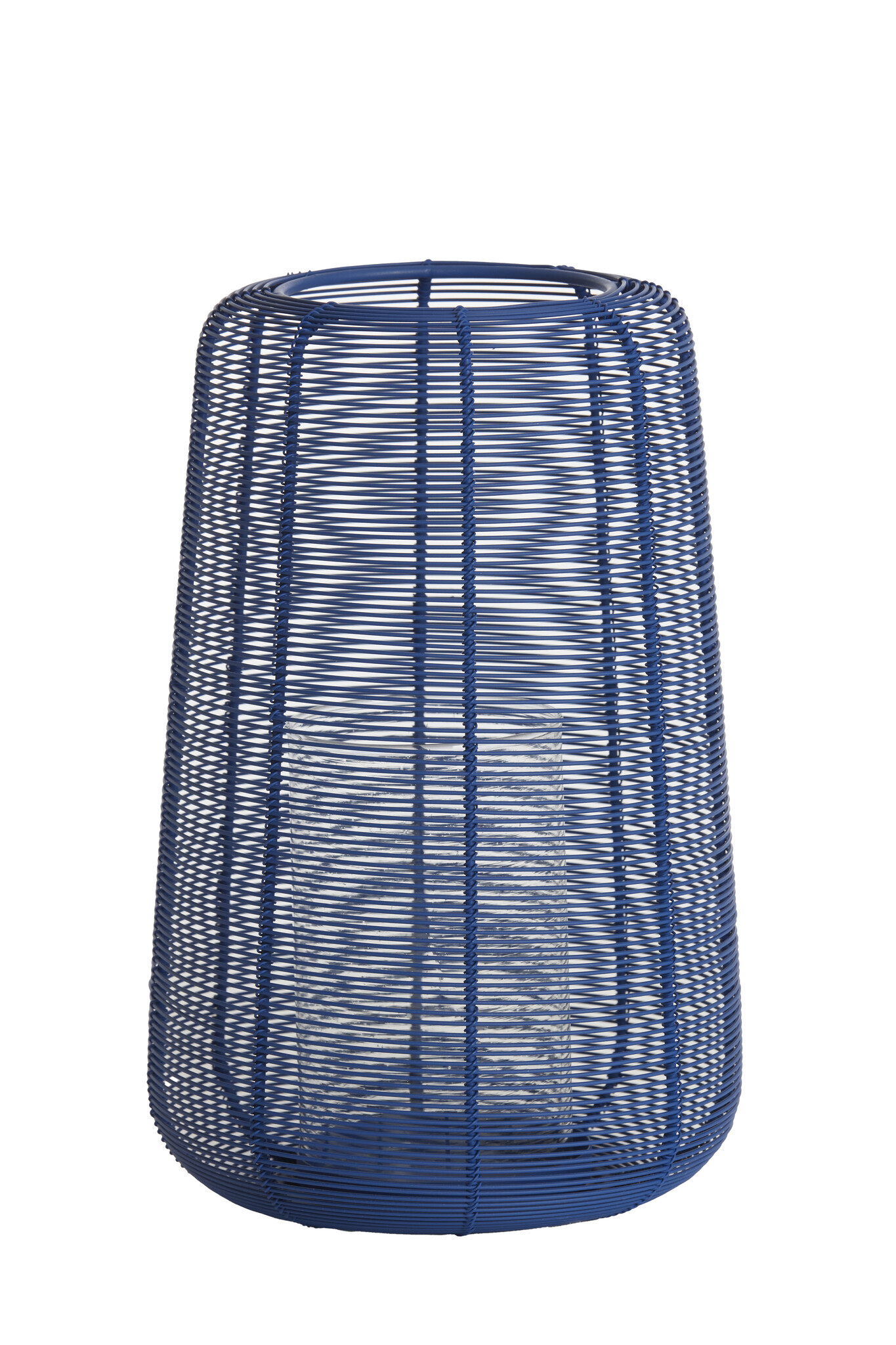 Light & Living - Windlicht ADETA - Ø19.5x30cm - Blauw