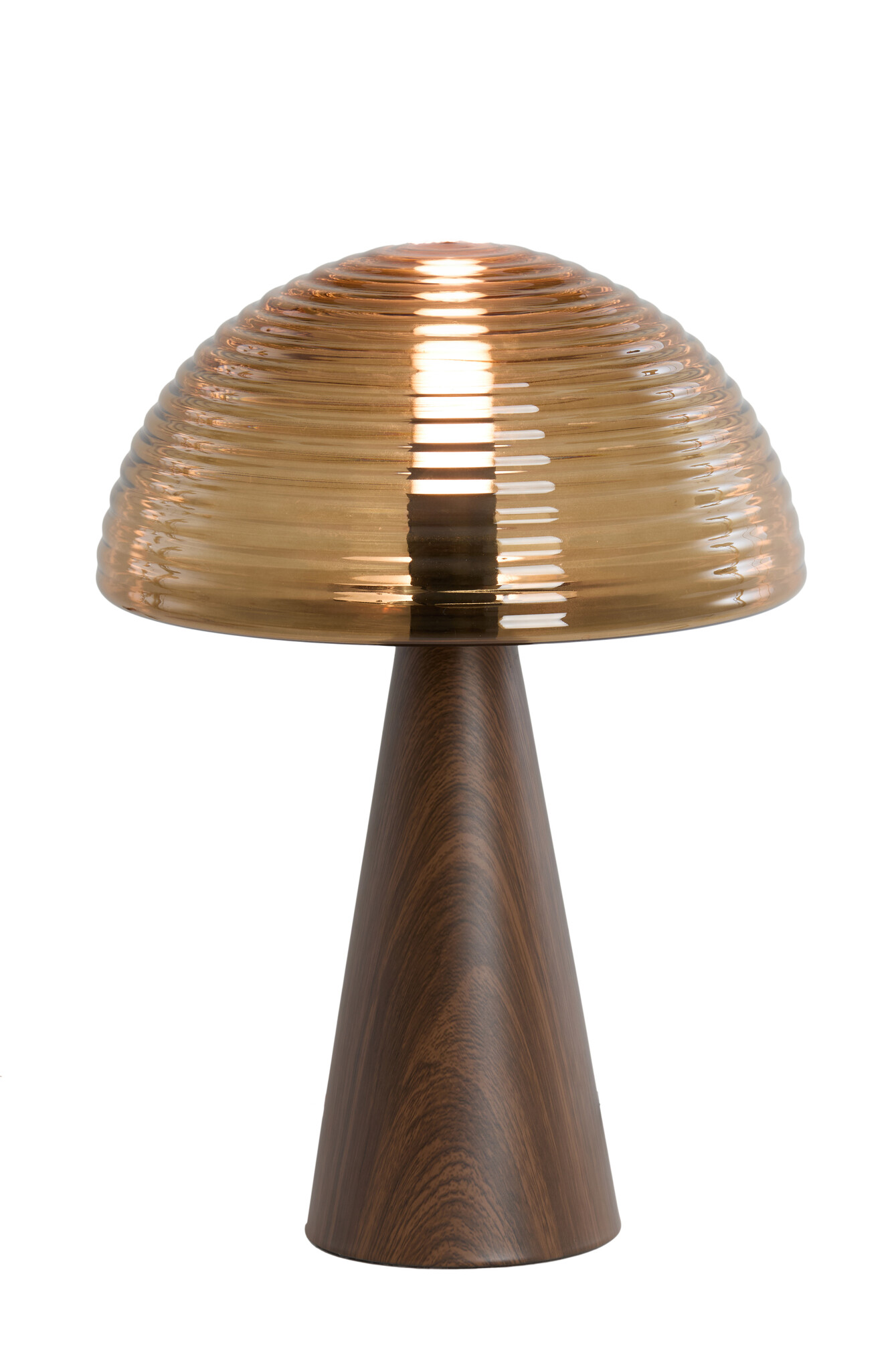 Light & Living - Tafellamp MUEDA - Ø30x43cm - Bruin