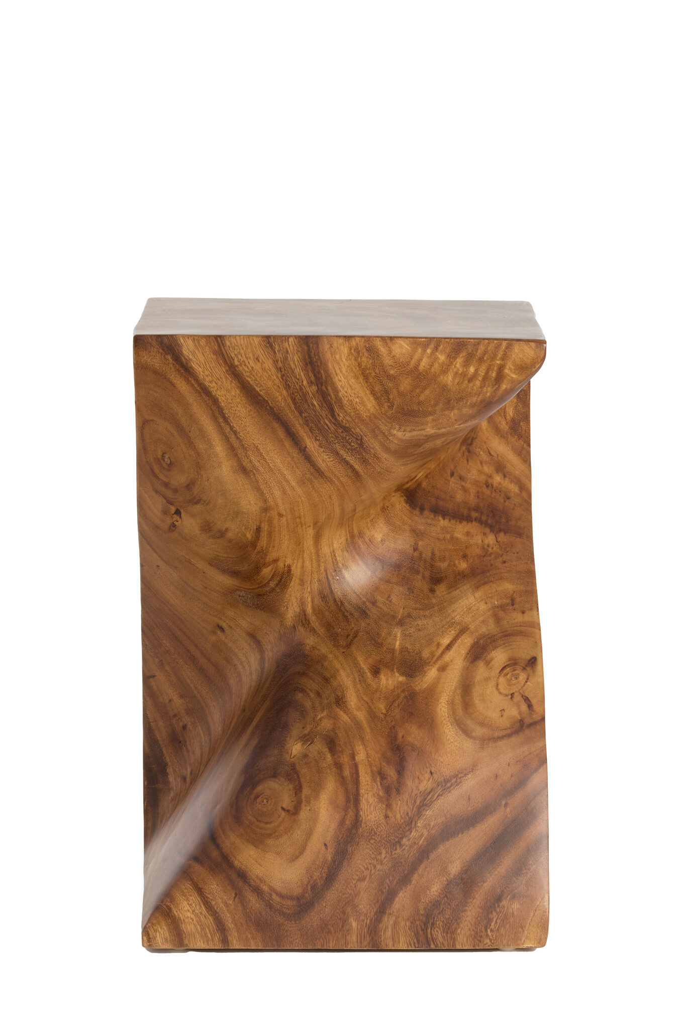 Light & Living - Bijzettafel MUHAN - Ø30x45cm - Bruin