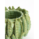 Light & Living - Vaas FABA - 23.5x22.5x15cm - Groen