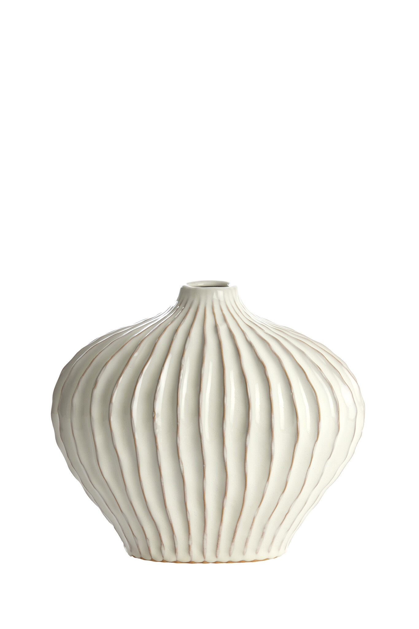 Light & Living - Vaas LORITO - 30x16x25cm - Wit