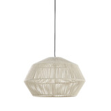Light & Living - Hanglamp DEYA - Ø49x30cm - Wit