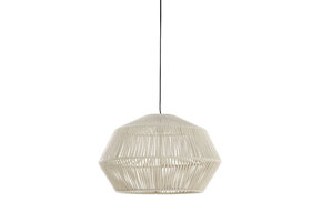 Light & Living - Hanglamp DEYA - Ø49x30cm - Wit