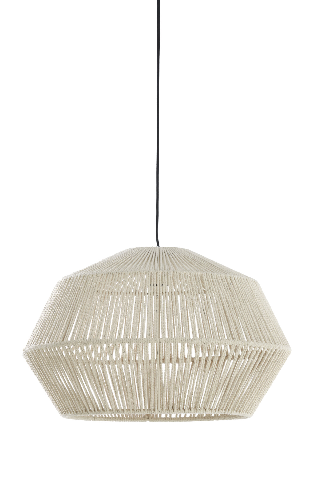 Light & Living - Hanglamp DEYA - Ø49x30cm - Wit