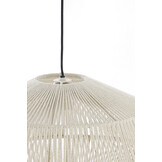 Light & Living - Hanglamp DEYA - Ø49x30cm - Wit
