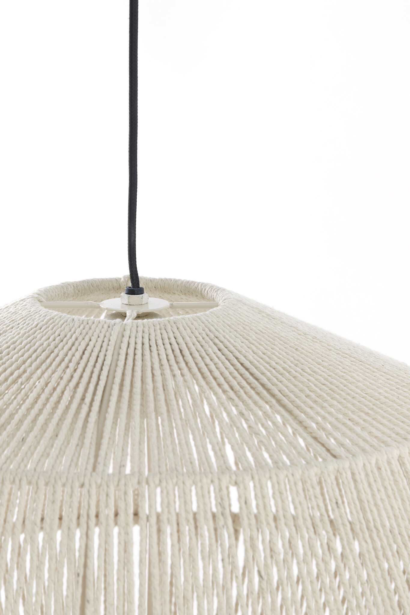 Light & Living - Hanglamp DEYA - Ø49x30cm - Wit