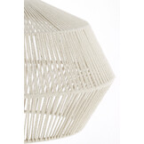 Light & Living - Hanglamp DEYA - Ø49x30cm - Wit