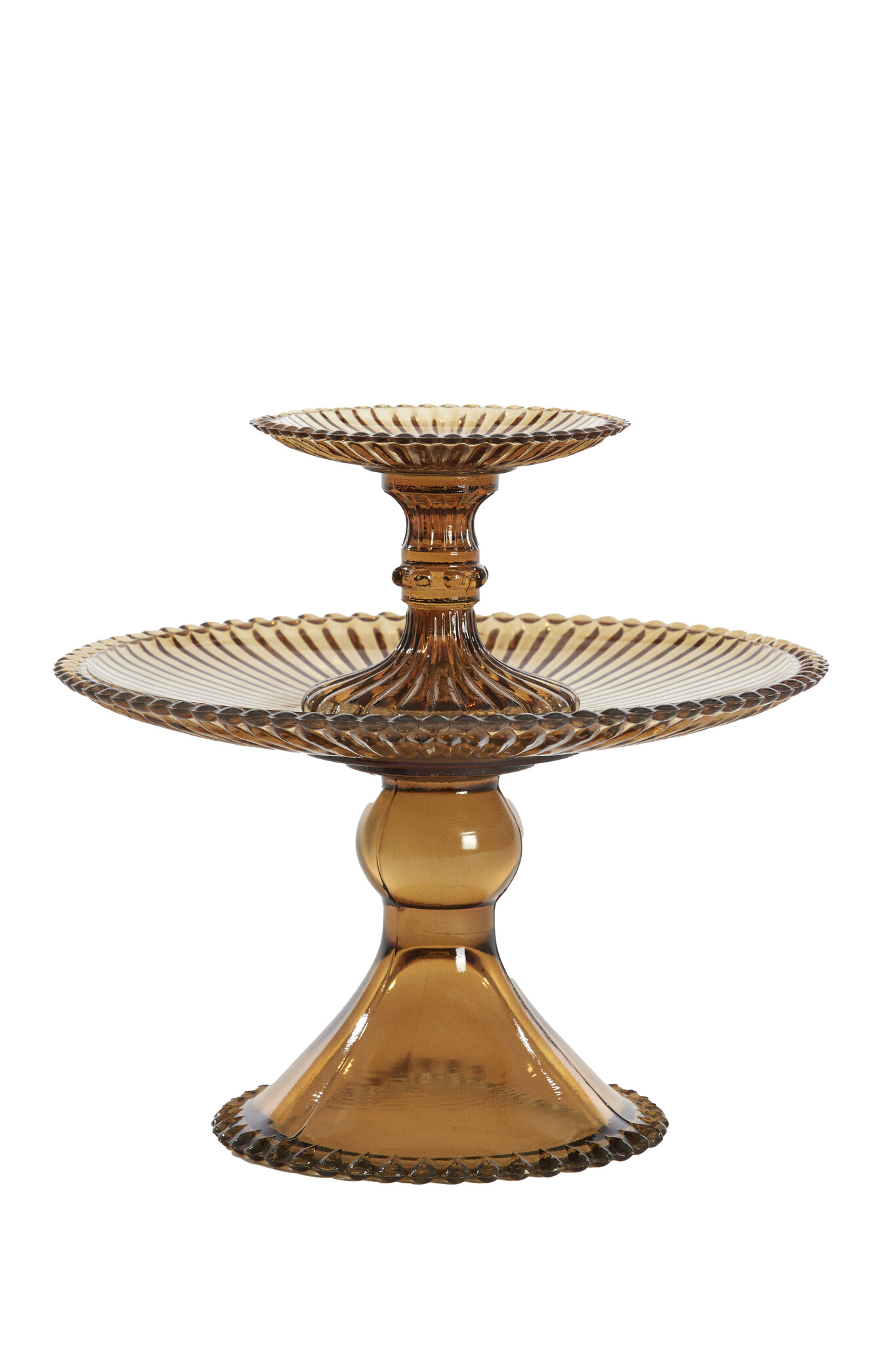 Light & Living - Etagere BURONDA - Ø25x23cm - Bruin