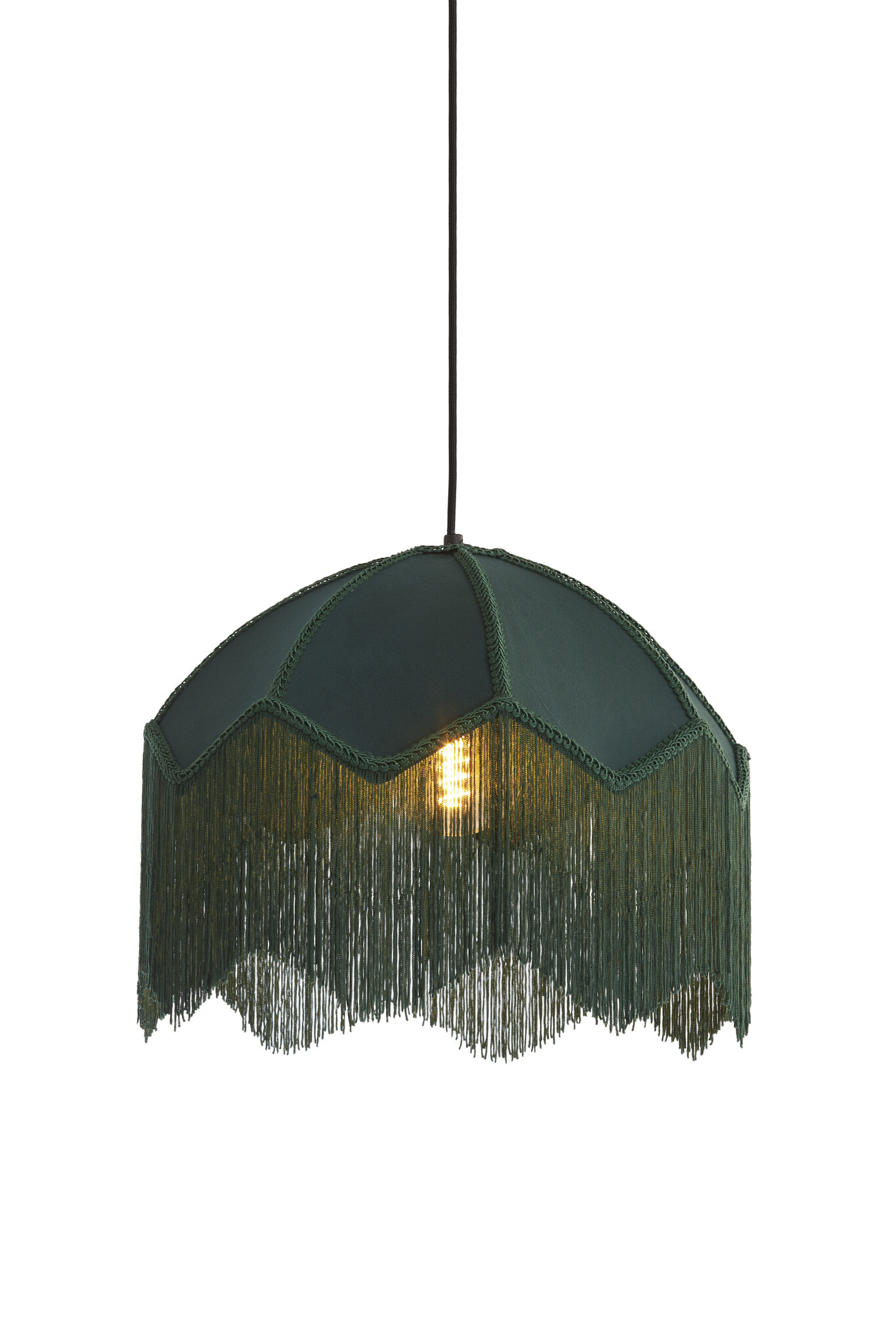 Light & Living - Hanglamp MALACIA - Ø40x33cm - Groen