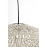 Light & Living - Hanglamp DEYA - Ø40x24cm - Wit