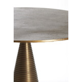 Light & Living - Salontafel BAHIA - Ø50x35cm - Brons
