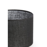 Light & Living - Lampenkap SENDAI - Ø20x15cm - Zwart