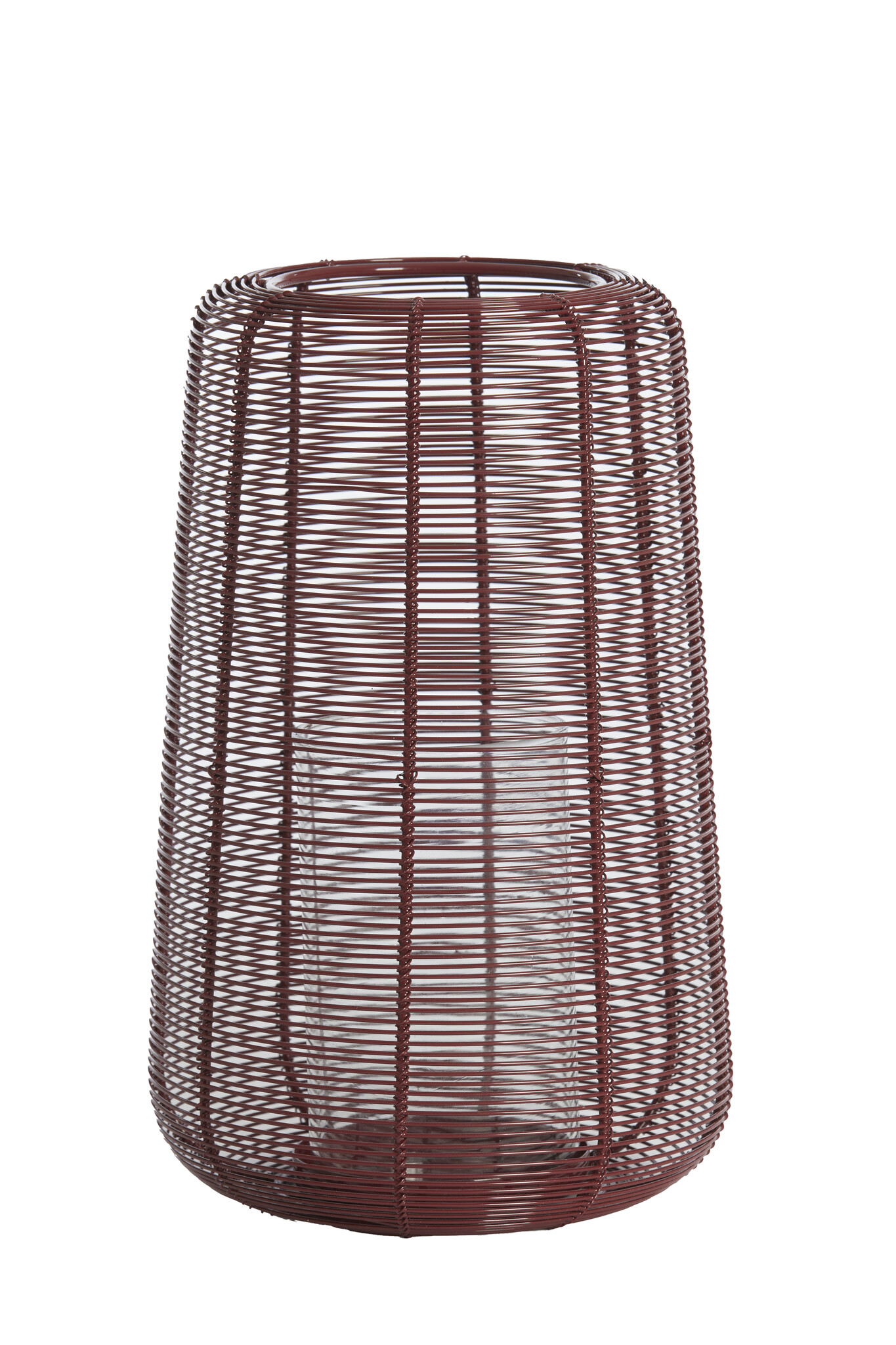 Light & Living - Windlicht ADETA - Ø19.5x30cm - Rood