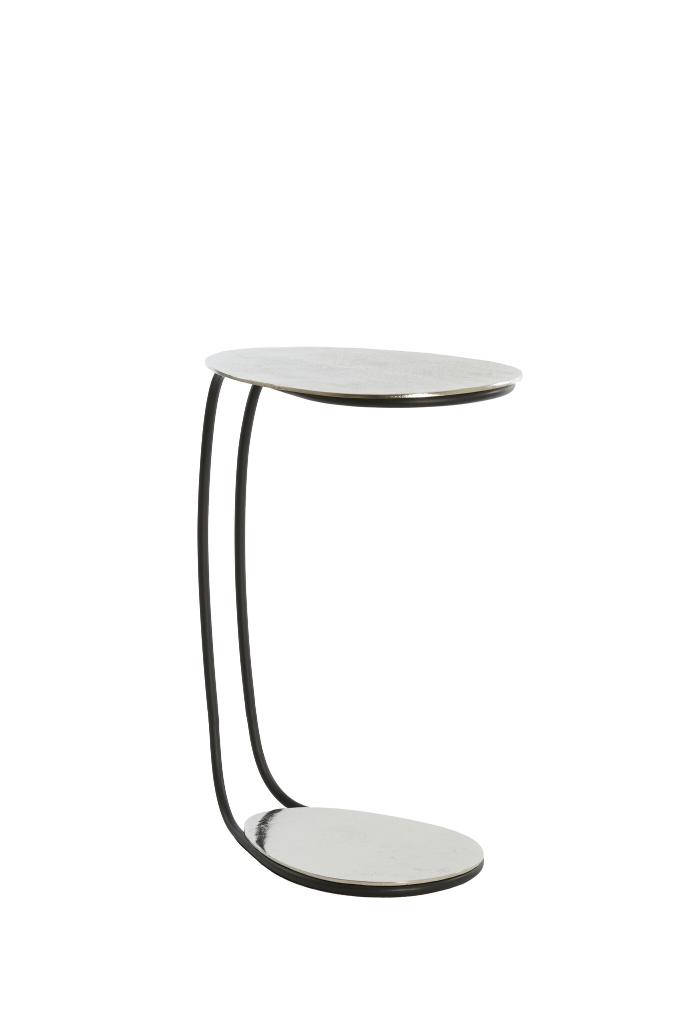 Light & Living - Bijzettafel MARSH - 42x27x53cm - Zilver