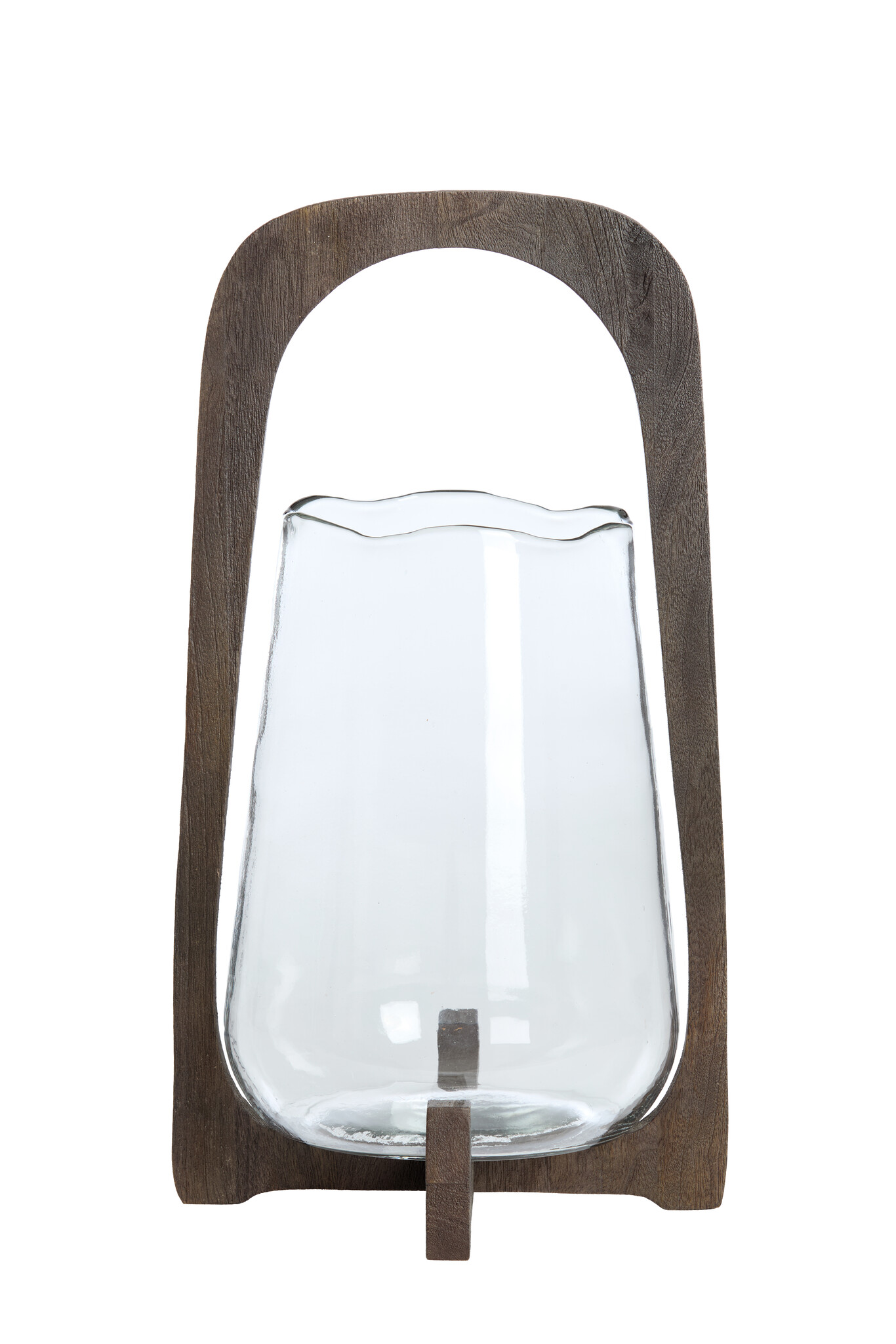 Light & Living - Windlicht ANOSY - Ø26x48cm - Bruin
