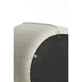 Light & Living - Poef DOMONI - Ø50x40cm - Bruin