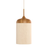 Light & Living - Hanglamp DANIA - Ø22x41.5cm - Bruin