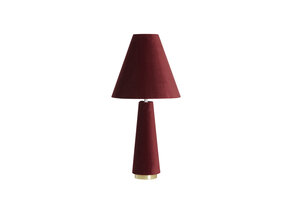 Light & Living - Tafellamp DEVIA - Ø30x62.5cm - Rood