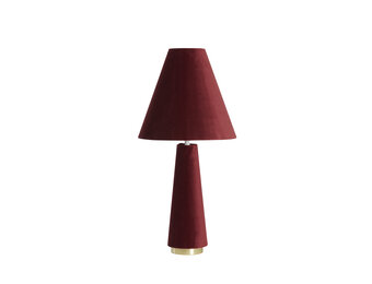 Light & Living - Tafellamp DEVIA - Ø30x62.5cm - Rood