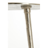 Light & Living - Bijzettafel LINOS - 67x49x41cm - Zilver