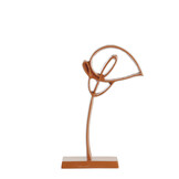 Light & Living - Ornament CALLA - 19x8x38cm - Oranje