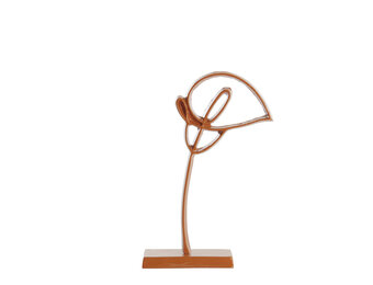 Light & Living - Ornament CALLA - 19x8x38cm - Oranje