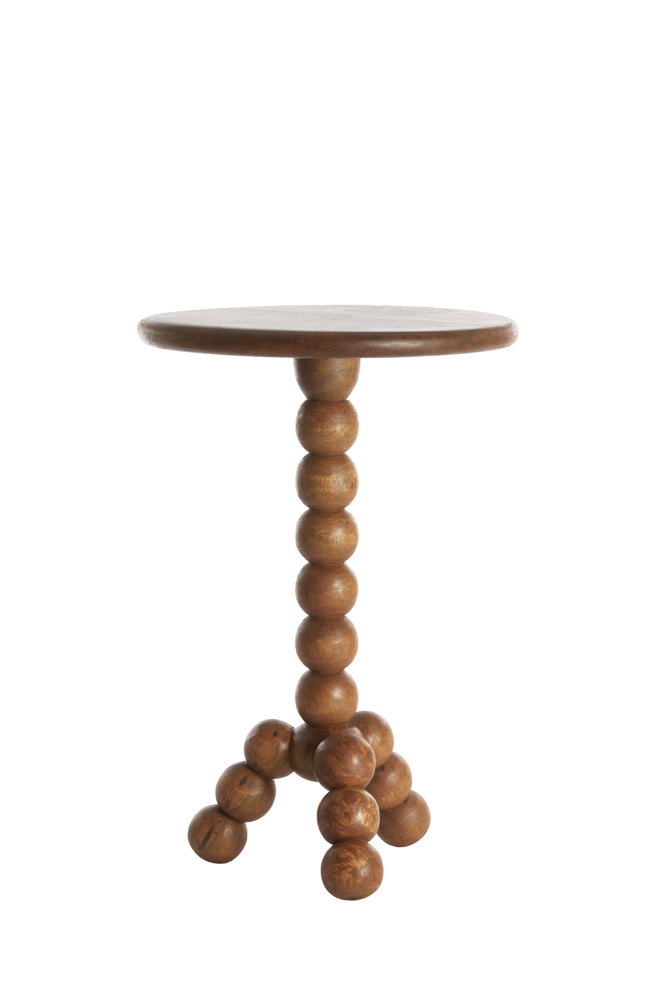 Light & Living - Bijzettafel VEGLIO - Ø35x54cm - Bruin