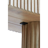 Light & Living - Side KIOTO - 154x39x76.5cm - Bruin