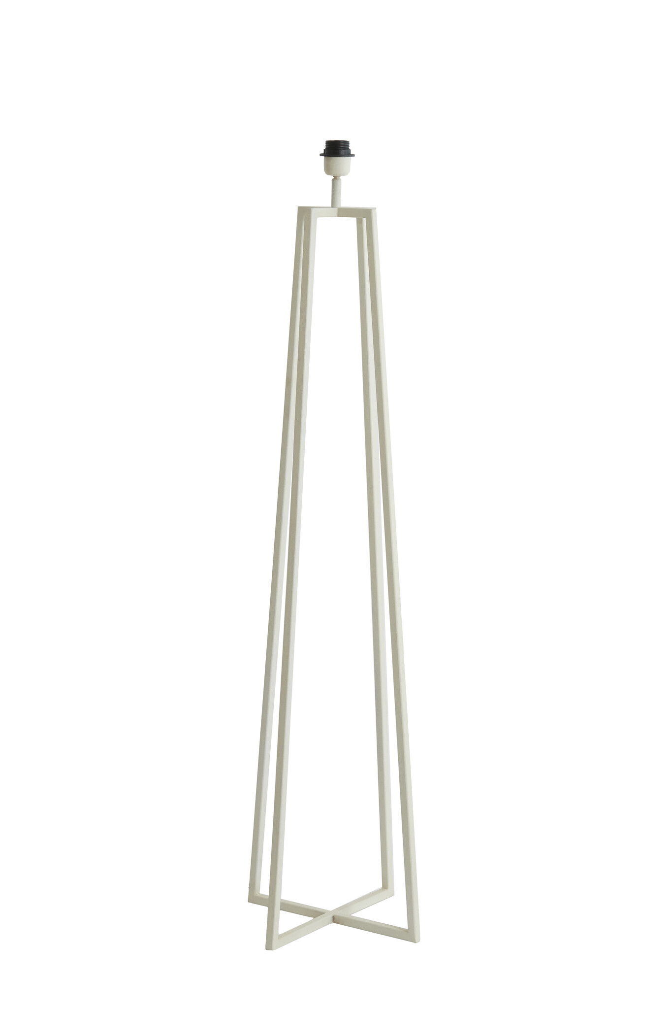 Light & Living - Vloerlamp MILEY - Ø25x130cm - Wit