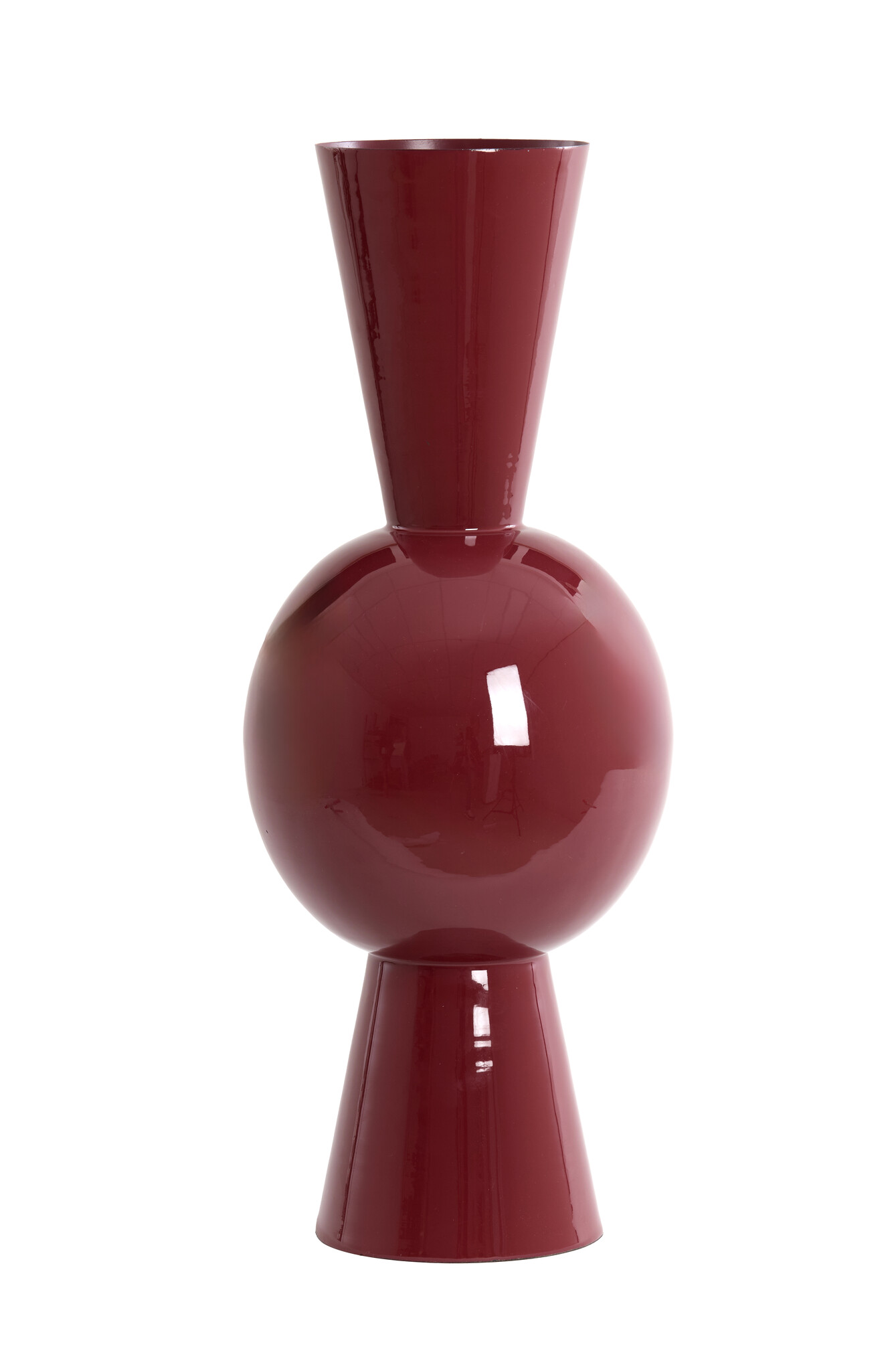 Light & Living - Vaas CHEDI - Ø30x75cm - Rood