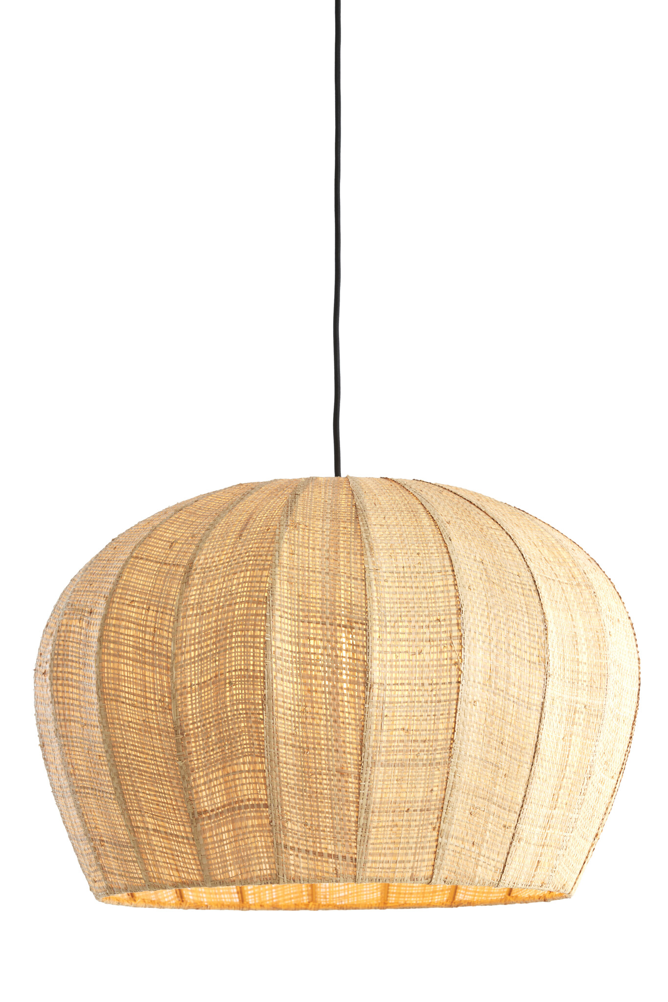 Light & Living - Hanglamp RAFAELLA - Ø51x34cm - Bruin