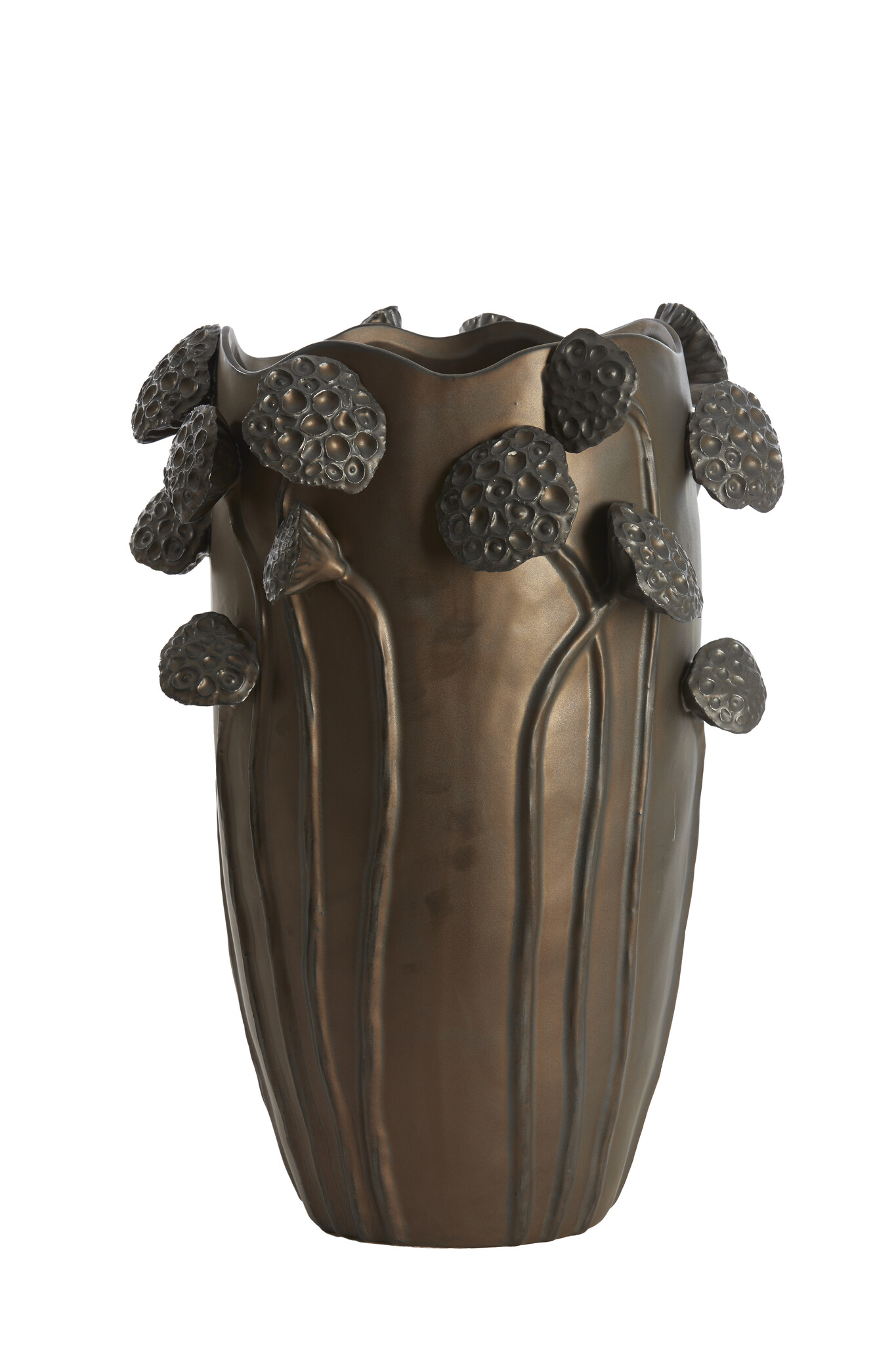 Light & Living - Vaas LAVCI - 35.5x35x51cm - Bruin