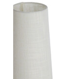 Light & Living - Tafellamp HOWIE - Ø15x42cm - Wit