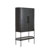 Light & Living - Kast DUMOSI - 100x40x165cm - Zwart